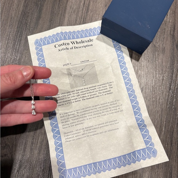 Costco Jewelry - Costco Silver Pendant Necklace